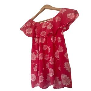 Billabong Foral‎ Off Shoulder top. Girls size L
